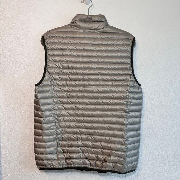 Eddie Bauer Vest EB700 Down Zip Vest Gray, Size M - LIKE NEW! - Picture 5 of 8